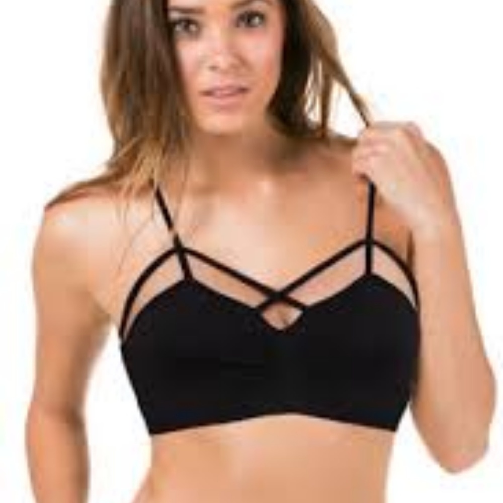 Set of 3 Cage Strap Bralettes
